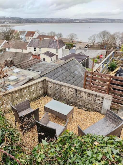Fishermen'S Cottage With Log Burner, 2 Bathrooms & Sea Views From Garden Terraces The Mumbles Esterno foto