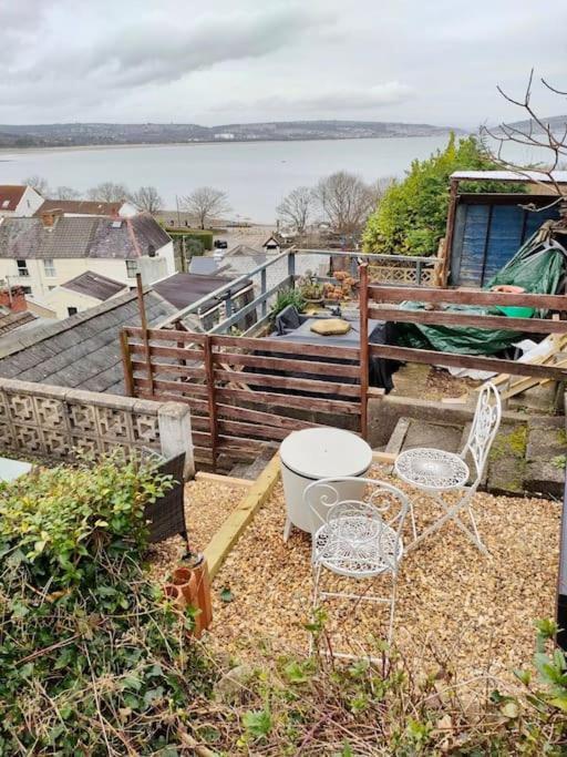 Fishermen'S Cottage With Log Burner, 2 Bathrooms & Sea Views From Garden Terraces The Mumbles Esterno foto