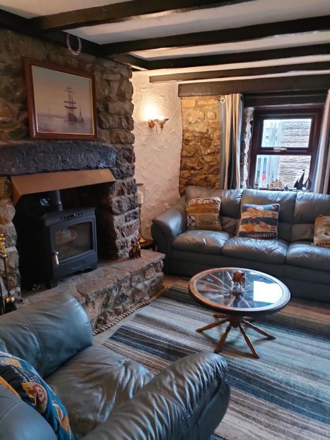 Fishermen'S Cottage With Log Burner, 2 Bathrooms & Sea Views From Garden Terraces The Mumbles Esterno foto