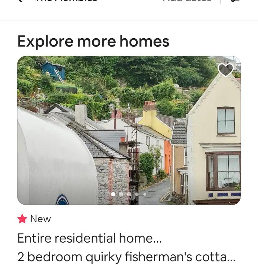 Fishermen'S Cottage With Log Burner, 2 Bathrooms & Sea Views From Garden Terraces The Mumbles Esterno foto