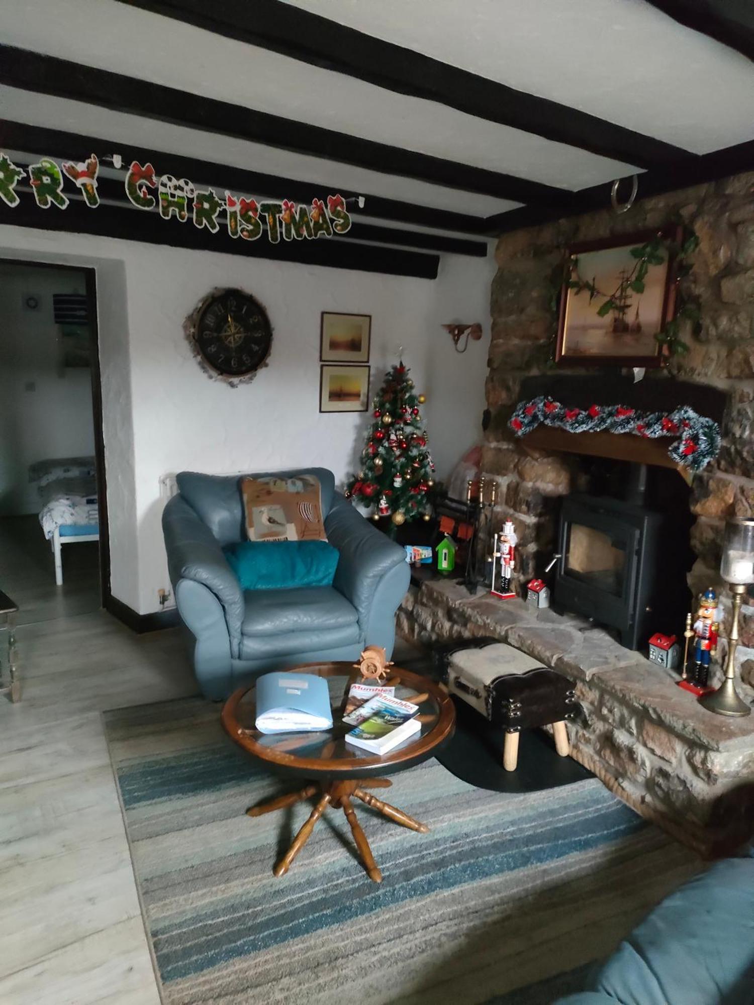 Fishermen'S Cottage With Log Burner, 2 Bathrooms & Sea Views From Garden Terraces The Mumbles Esterno foto