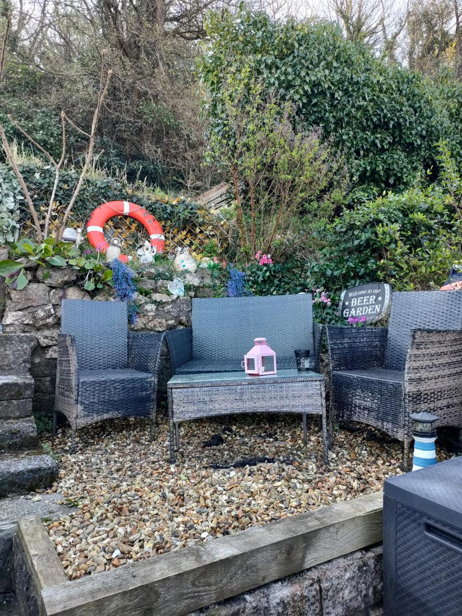 Fishermen'S Cottage With Log Burner, 2 Bathrooms & Sea Views From Garden Terraces The Mumbles Esterno foto